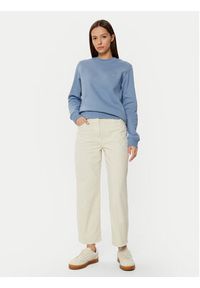 Tommy Jeans Bluza DW0DW19959 Błękitny Regular Fit. Kolor: niebieski. Materiał: bawełna