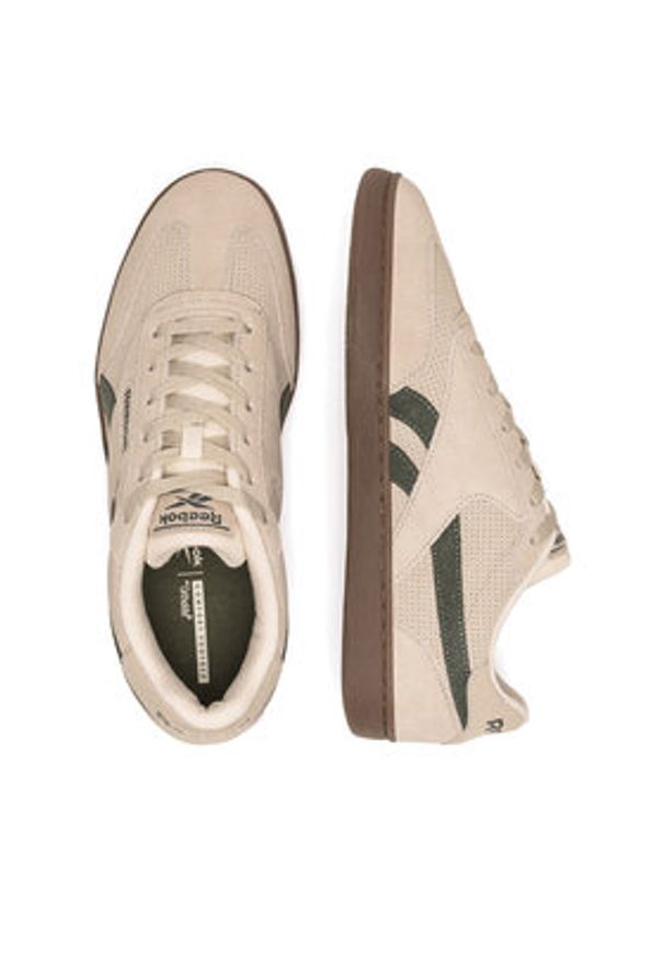 Reebok Sneakersy FORTE LOUNGER AR30252MTGT Beżowy. Kolor: beżowy. Materiał: zamsz, skóra