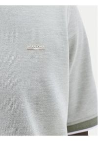 Jack & Jones Polo Blualves 12274681 Zielony jasny Regular Fit. Typ kołnierza: polo. Kolor: zielony. Materiał: bawełna #4