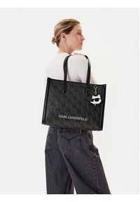 Karl Lagerfeld - KARL LAGERFELD Torebka A2W30190 Czarny. Kolor: czarny. Materiał: skórzane #3