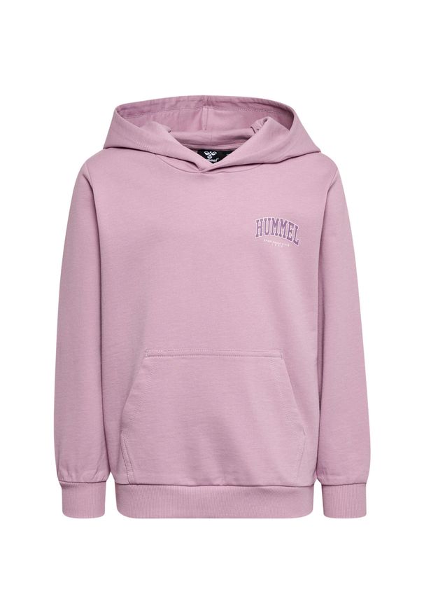 Bluza z kapturem dla dzieci Hummel Fast. Typ kołnierza: kaptur. Kolor: różowy