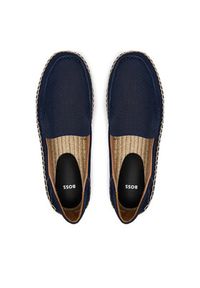 BOSS Espadryle Madeira Mocc 50563149 Granatowy. Kolor: niebieski. Materiał: zamsz, skóra #2
