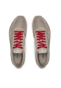 Emporio Armani Sneakersy X4X537 XN730 00426 Beżowy. Kolor: beżowy #5