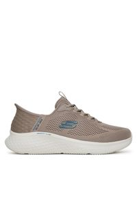 skechers - Sneakersy Skechers. Kolor: brązowy