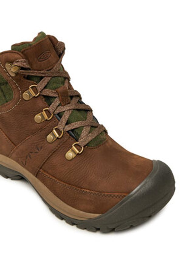 keen - Keen Trekkingi Kaci III Winter Mid Wp 1027827 Brązowy. Kolor: brązowy. Materiał: skóra