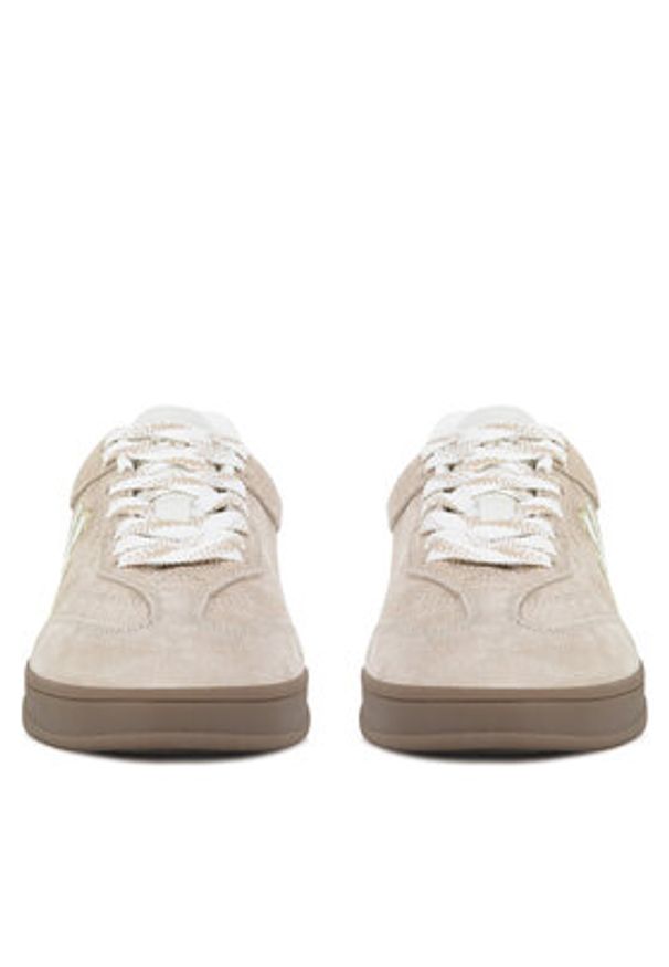 Kappa Sneakersy FC-24880H Beżowy. Kolor: beżowy. Materiał: nubuk, skóra