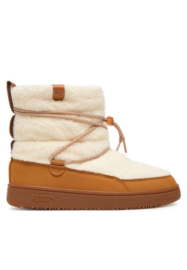 Puma Śniegowce Snowbae Suede Wns 402175 02 Écru. Materiał: materiał