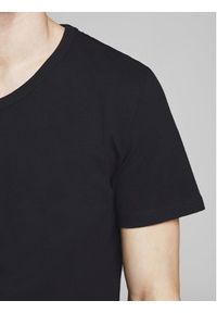 Jack & Jones - Jack&Jones Komplet 2 t-shirtów Basic 12133914 Czarny Slim Fit. Kolor: czarny. Materiał: bawełna #6