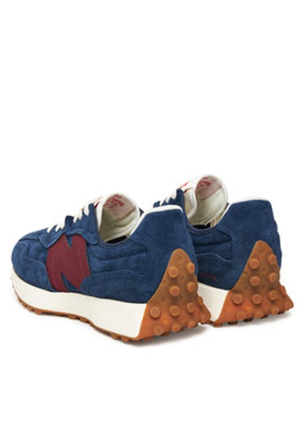 New Balance Sneakersy U327WSB M Granatowy. Kolor: niebieski. Materiał: skóra