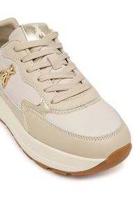 Patrizia Pepe Sneakersy PPJ917.02 Beżowy. Kolor: beżowy. Materiał: skóra #5