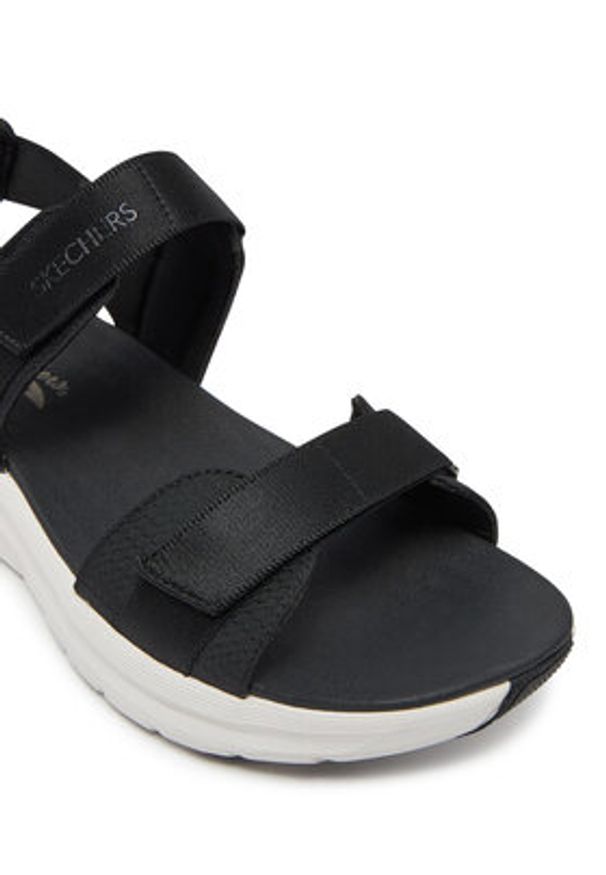 skechers - Skechers Sandały Arch Fit 2.0-Go-Getter 119465/BLK Czarny. Kolor: czarny. Materiał: materiał