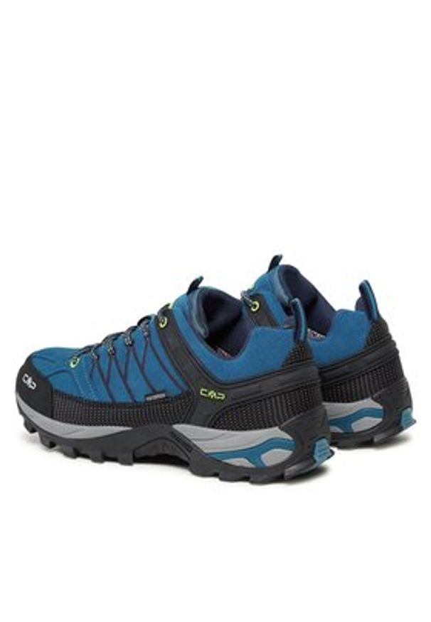 CMP Trekkingi Rigel Low Trekking Shoes Wp 3Q13247 Niebieski. Kolor: niebieski. Materiał: zamsz, skóra. Sport: turystyka piesza