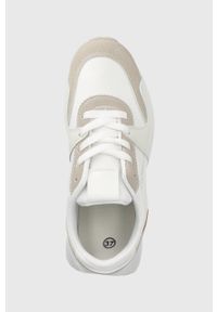 Answear Lab buty kolor biały. Zapięcie: sznurówki. Kolor: biały. Materiał: guma. Obcas: na platformie #4