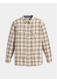 Levi's® Koszula Classic Worker A5772-0004 Beżowy Relaxed Fit. Kolor: beżowy. Materiał: bawełna #2