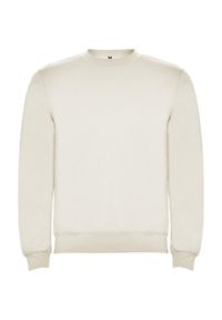 ROLY - Bluza Unisex Dla Dorosłych Clasica Z Okrągłym Dekoltem. Kolor: biały