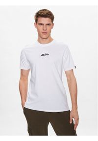 Ellesse T-Shirt Ollio SHP16463 Biały Regular Fit. Kolor: biały. Materiał: bawełna
