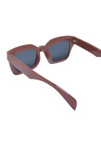 Urban Classics - Okulary Przeciwsłoneczne Unisex Dla Dorosłych Poros Z Łańcuszkiem. Kolor: pomarańczowy