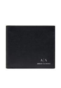 Armani Exchange Duży Portfel Męski 958097 CC845 00020 Czarny. Kolor: czarny. Materiał: skóra #1