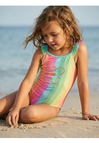 Sinsay - Jednoczęściowy kostium kąpielowy z falbanką - wielobarwny #1