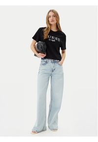 Guess T-Shirt V5GI09 K9RM1 Czarny Regular Fit. Kolor: czarny. Materiał: bawełna #5