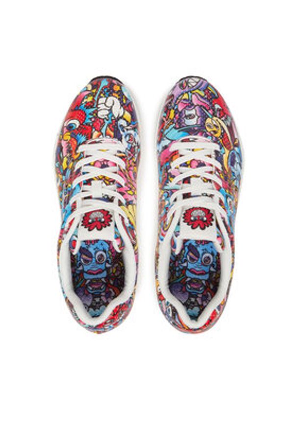 skechers - Skechers Sneakersy Skechers X Vexx Uno-Color Doodle 177973/MLT Kolorowy. Materiał: skóra. Wzór: kolorowy