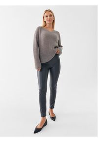 Max Mara Leisure Sweter Waser 23336608 Szary Regular Fit. Kolor: szary. Materiał: syntetyk #5