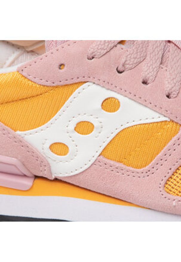 Saucony Sneakersy Shadow Original S1108-835 Pomarańczowy. Kolor: pomarańczowy. Materiał: materiał