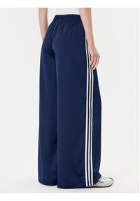 Adidas - adidas Spodnie dresowe adicolor Satin JD0881 Granatowy Wide Leg. Kolor: niebieski. Materiał: syntetyk #3