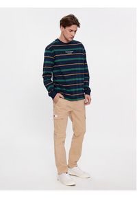 Tommy Jeans Spodnie materiałowe Austin DM0DM18341 Beżowy Slim Fit. Kolor: beżowy. Materiał: bawełna #3