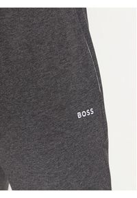 BOSS - Boss Spodnie dresowe Mix&Match 50473000 Szary Regular Fit. Kolor: szary. Materiał: bawełna, dresówka #4