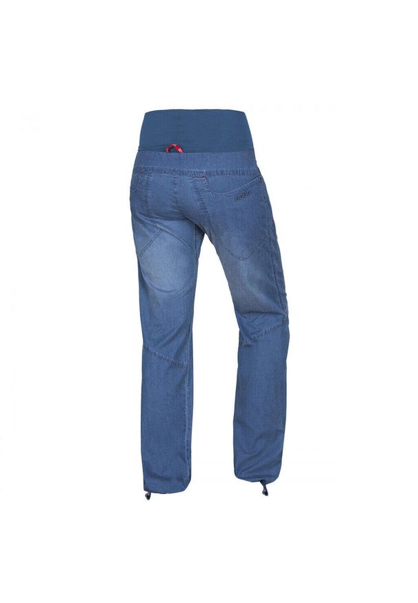 OCUN - Spodnie wspinaczkowe damskie Ocun Noya Jeans. Kolor: niebieski. Materiał: jeans