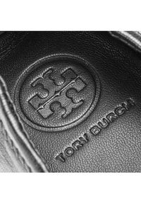 Tory Burch Baleriny Minnie Travel Ballet With Logo 49350 Czarny. Kolor: czarny. Materiał: skóra #4