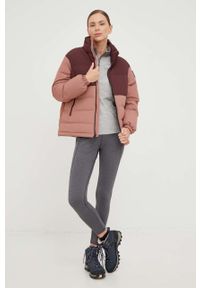 Jack Wolfskin kurtka puchowa damska kolor różowy zimowa. Kolor: różowy. Materiał: puch. Sezon: zima #3