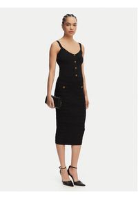 Guess Spódnica ołówkowa W5YD66 Z0130 Czarny Slim Fit. Kolor: czarny. Materiał: wiskoza #4