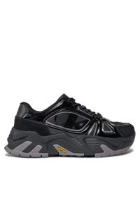 Calvin Klein Jeans Sneakersy Chunky Runner Vibram Mix Nbs Lum YW0YW01310 Czarny. Kolor: czarny. Materiał: skóra
