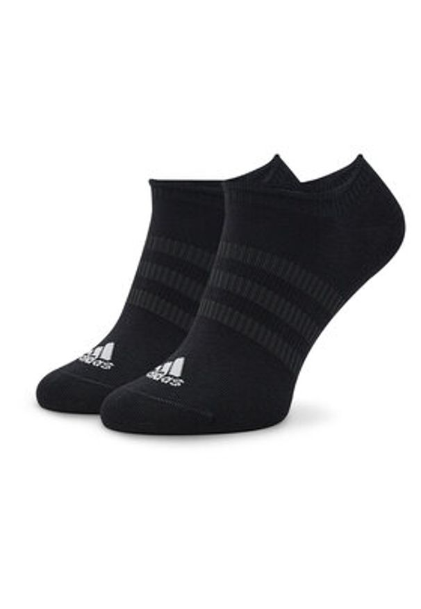 Adidas - adidas Zestaw 3 par niskich skarpet unisex Twin And Light IC1327 Czarny. Kolor: czarny. Materiał: syntetyk