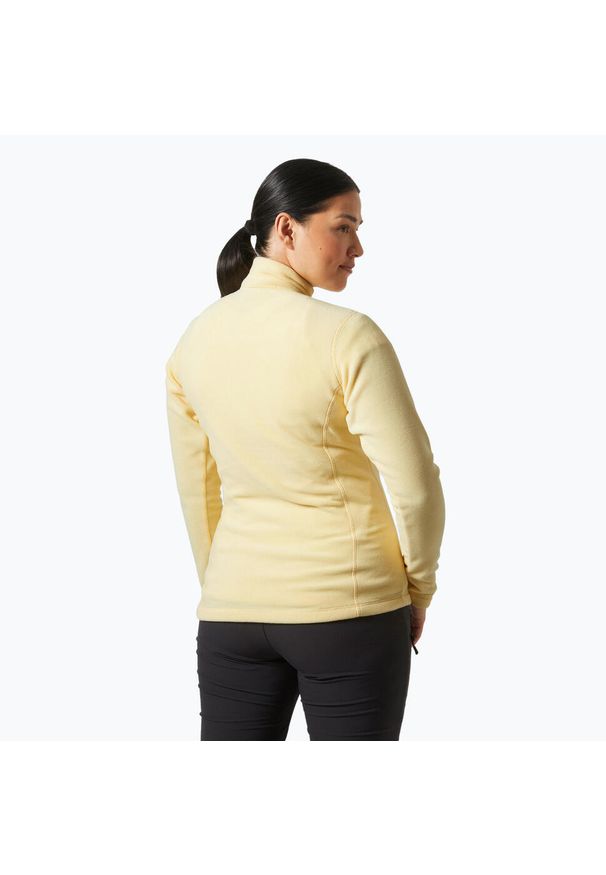 Bluza trekkingowa damska Helly Hansen Daybreaker 1/2 Zip. Kolor: żółty. Materiał: polar. Sport: turystyka piesza