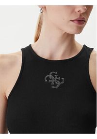 Guess Top W6RP39 KD092 Czarny Regular Fit. Kolor: czarny. Materiał: syntetyk #3