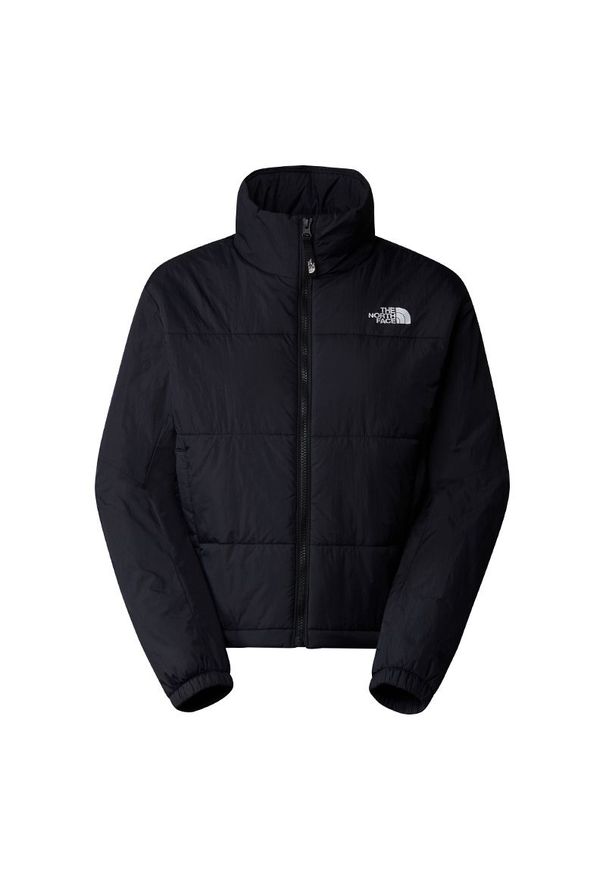 Kurtka The North Face Puffer Gosei 0A879X4H01 - czarna. Kolor: czarny. Materiał: syntetyk, nylon, puch. Długość: krótkie. Sezon: zima. Styl: klasyczny