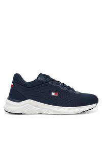 TOMMY HILFIGER - Sneakersy Tommy Hilfiger. Kolor: niebieski