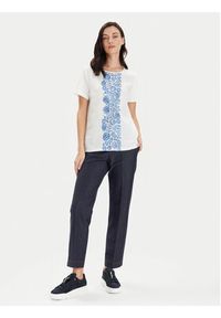 Weekend Max Mara T-Shirt Magno 2415941072 Biały Regular Fit. Kolor: biały. Materiał: bawełna