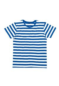 MANTIS - Męska Koszulka W Paski. Kolor: wielokolorowy, niebieski, biały. Wzór: paski. Sport: turystyka piesza #1