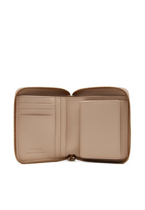 Pinko - PINKO Duży Portfel Damski Taylor Zip Around PE 25 PCPL 100249 A2AN Beżowy. Kolor: beżowy. Materiał: skóra