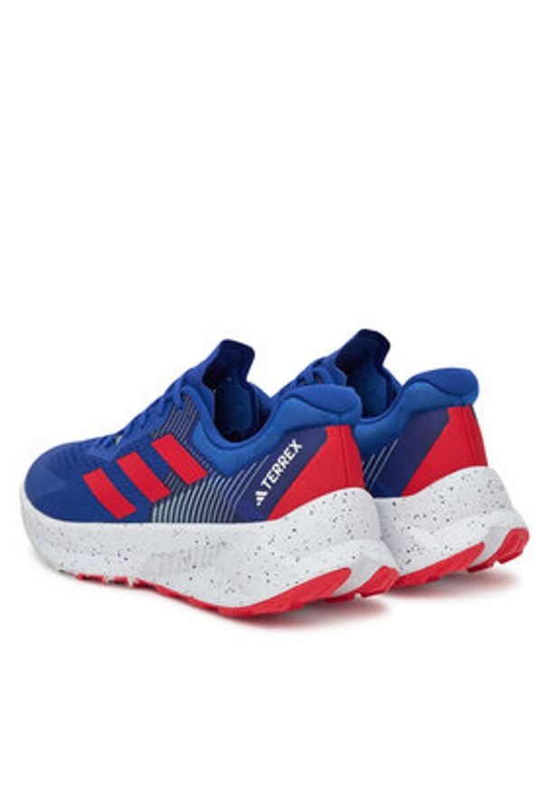 Adidas - adidas Buty do biegania TERREX Soulstride Flow JI1287 Granatowy. Kolor: niebieski. Materiał: materiał. Model: Adidas Terrex