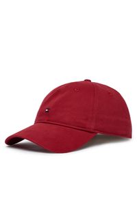 TOMMY HILFIGER - Tommy Hilfiger Czapka z daszkiem Th Flag '85 Soft 6 Panel Cap AM0AM12531 Czerwony. Kolor: czerwony. Materiał: bawełna #1