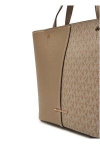MICHAEL Michael Kors Torebka Flora 30T5GFFT2B Beżowy. Kolor: beżowy. Materiał: skórzane #6
