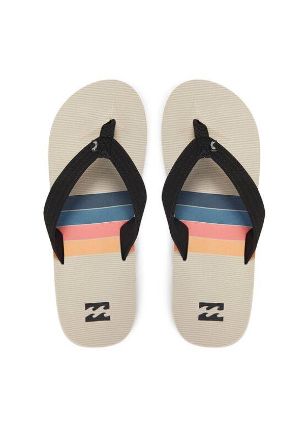 Billabong Japonki EBYL100019 Czarny. Kolor: czarny. Materiał: materiał
