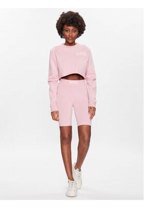 Ellesse Bluza Canleo SGR17860 Różowy Cropped Fit. Kolor: różowy. Materiał: bawełna