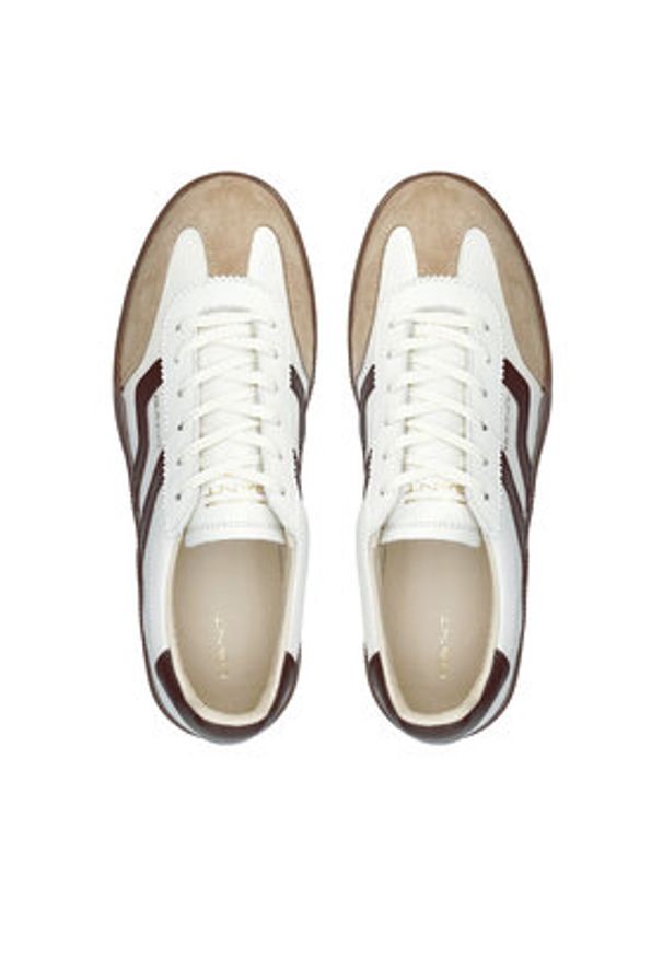 GANT - Gant Sneakersy 32531247 Biały. Kolor: biały. Materiał: skóra