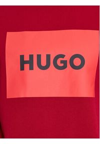 Hugo Bluza Duragol222 50467944 Czerwony Regular Fit. Kolor: czerwony. Materiał: bawełna #3